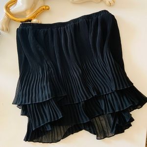 Minnie skirt double layer - pleated
